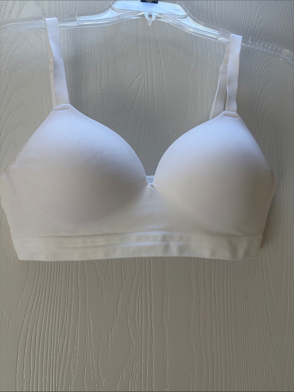 Shapermint Truekind Seamless White Padded Wireless Comfort bra-size small